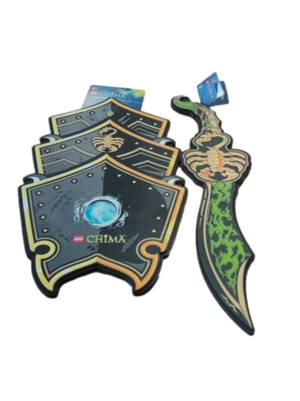 Lego Legends of Chima Scorpion Foam Shield & Sword Set
